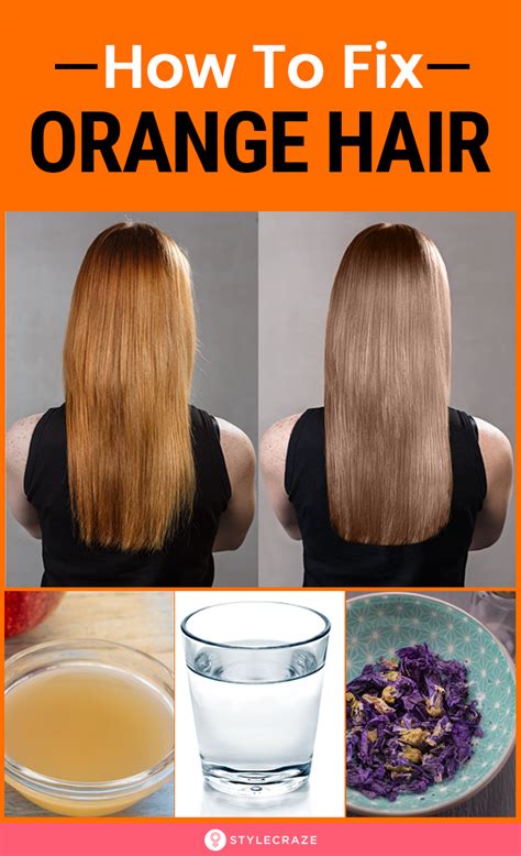 how do i fix orange hair|dyed hair blonde looks orange.